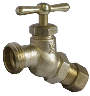 Reasonable price Garden single cold brass faucet washing machine hose bib faucet Brass bib faucet