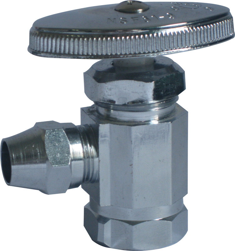 High quality low cost bathroom 90 degree rotary compression connection bathroom valve