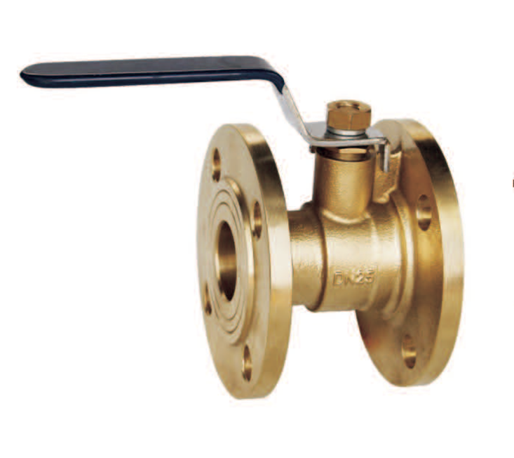 high quality hot sell brass flange ball valve with zinc handle