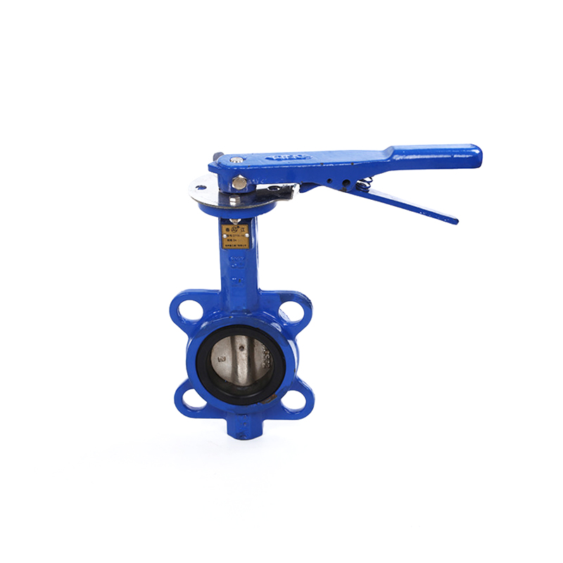 Manual Double fluorine lined butterfly valve
