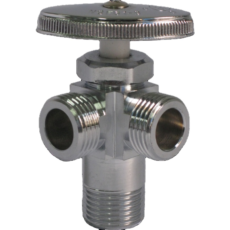 Good price for Bathroom triangle handle Angle valve brass tee Angle valve