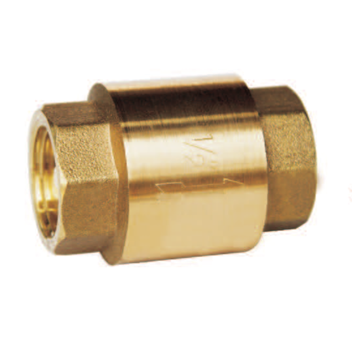 Hot sale for wholesale Special brass vertical type check valve for noncorrosive liquid